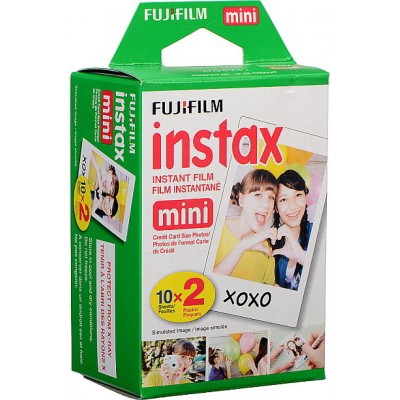 Fujifilm instax MINI film 20 exposures