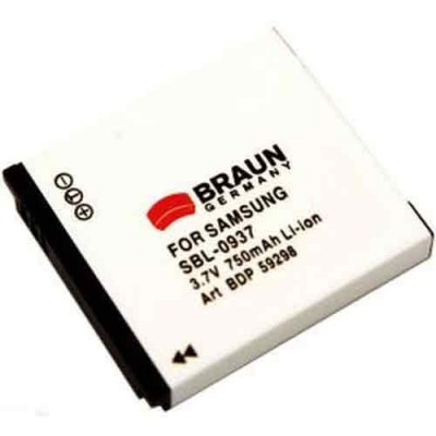 Braun Μπαταρία SLB-0937 για Samsung 750mAh
